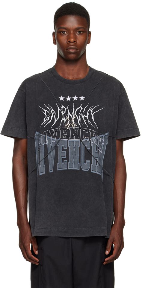 givenchy long sleeve t shirt|givenchy graphic t shirt.